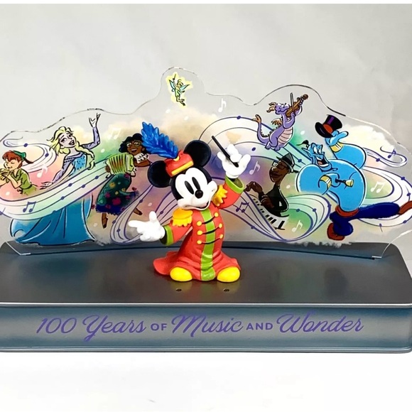 Disney Parks 100 Years of Wonder Musical Light Up Figurine